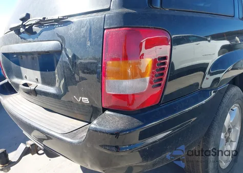 2001 Jeep Grand Cherokee Limited из США, поврежденный, VIN 1J4GW58N81C574401